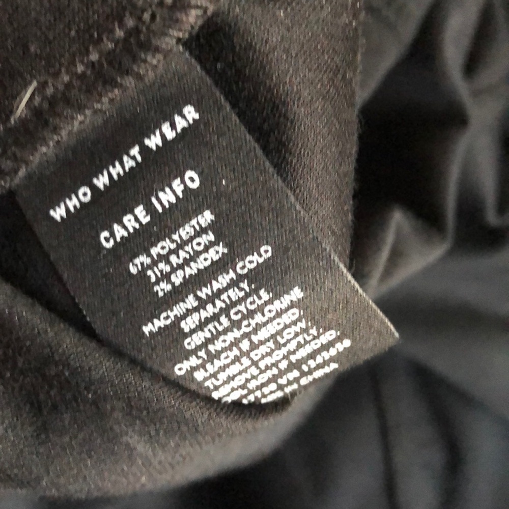 Who What Wear High Neck Back Tie Midi Dress - Picture 5 of 6